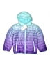 Eddie Bauer 100% Polyester Color Block Purple Snow Jacket Size 5 - 6 - photo 1