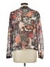 Peck & Peck 100% Polyester Print Orange Jacket Size L - photo 2