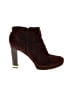 Tory Burch Burgundy Ankle Boots Size 11 - photo 1