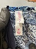 Xhilaration 100% Cotton Paisley Blue Romper Size M - photo 4