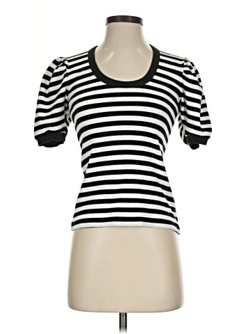 Veronica Beard Jeans Short Sleeve Top (view 1)
