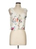 Cali1850 Ivory Sleeveless Blouse Size L - photo 1