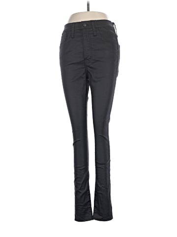Madewell 10" High-Rise Skinny Jeans: Coated Edition (view 1)