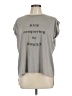 BCBGeneration Gray Sleeveless T-Shirt Size L - photo 1