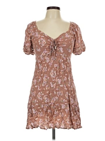Pink Rose Casual Dress (view 1)