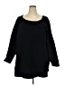 Basic Editions 100% Polyester Black Pullover Sweater Size 3X - photo 1