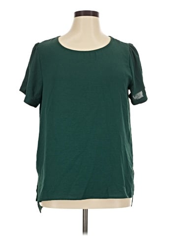 Petite Assembly Short Sleeve Blouse (view 1)