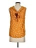 Boden Orange Tank Top Size 4 - photo 2