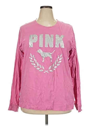 Victoria's Secret Pink Long Sleeve T-Shirt (view 1)