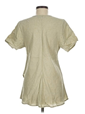 Flax Short Sleeve Blouse (view 2)