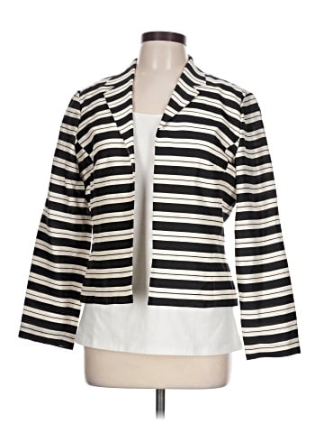 Adrianna Papell Silk Blazer (view 1)