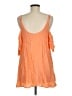 Decree 100% Rayon Orange Sleeveless Top Size M - photo 2