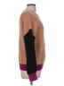 Express Color Block Brown Pullover Sweater Size M - photo 4
