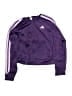 Adidas 100% Polyester Purple Track Jacket Size 7 - photo 1