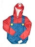 Jumping Beans 100% Recycled Polyester Color Block Red Windbreaker Size 8 - photo 1
