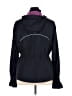 lucy 100% Polyester Solid Black Track Jacket Size XL - photo 2