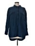 The Great. Blue Long Sleeve Button-Down Shirt Size Med (2) - photo 1