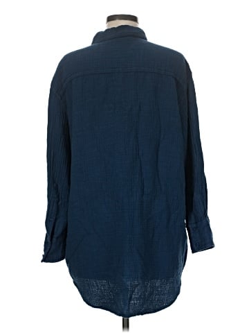 The Great. Long Sleeve Button-Down Shirt (view 2)