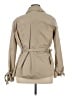 Massimo Dutti Solid Tan Trenchcoat Size XL - photo 2
