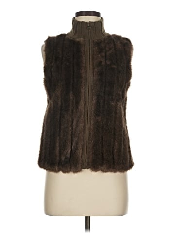 INC International Concepts Faux Fur Vest (view 1)