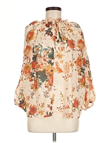 Entro 3/4 Sleeve Blouse (view 1)