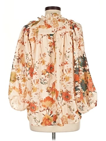 Entro 3/4 Sleeve Blouse (view 2)