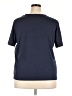 Blair Blue Short Sleeve Top Size XXL - photo 2