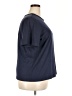 Blair Blue Short Sleeve Top Size XXL - photo 4
