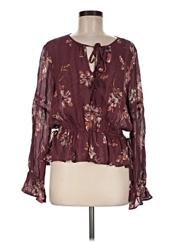 Astr Long Sleeve Blouse (view 1)