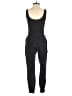 Yogalicious Solid Black Jumpsuit Size XS - photo 2