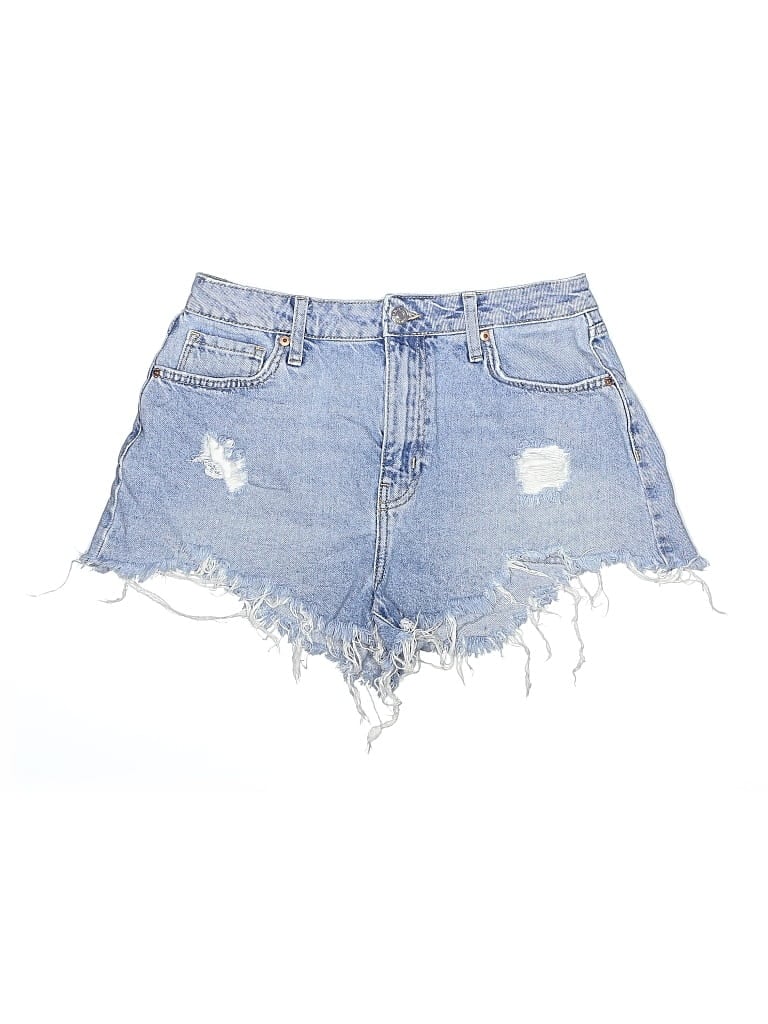 Pre-owned Forever 21 Denim Shorts In Blue