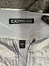 Express 100% Polyester Solid Gray Athletic Shorts Size 4 - photo 3