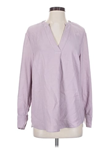 H By Halston Long Sleeve Blouse (view 1)