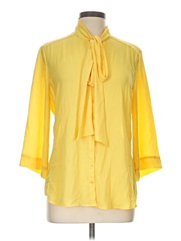New York & Company 3/4 Sleeve Blouse (view 1)