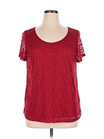 Notations Short Sleeve Top (view 1)