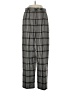 Topshop Plaid Gray Casual Pants Size 4 - photo 1