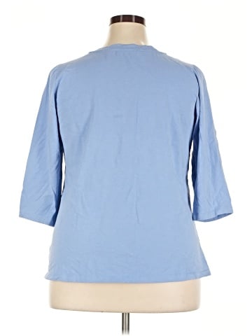 Jessica London 3/4 Sleeve T-Shirt (view 2)