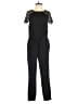 Ann Taylor LOFT 100% Polyester Solid Black Jumpsuit Size 00 Petite - photo 1