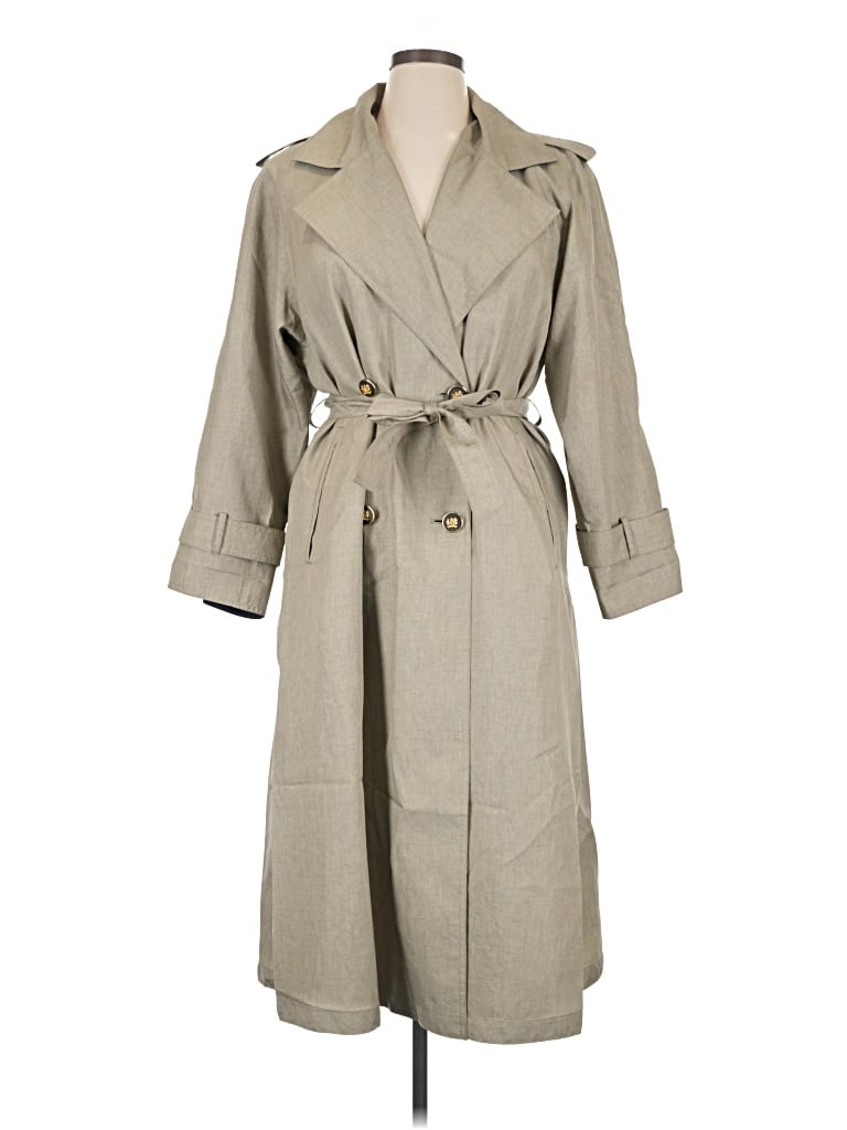 Pre-owned Gallery Trenchcoat In Tan
