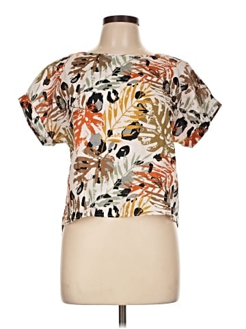 Tahari Short Sleeve Blouse (view 1)
