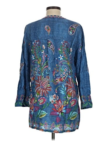 Johnny Was 3/4 Sleeve Blouse (view 2)