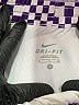 Nike Checkered-gingham Purple Athletic Shorts Size S (kids) - photo 3