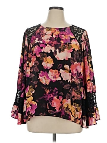 Jennifer Lopez 3/4 Sleeve Blouse (view 1)