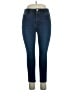 Apt. 9 Solid Blue Jeans Size 16 - photo 1