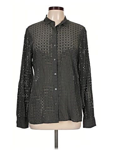 Ecru Long Sleeve Blouse (view 1)