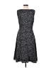 Talbots Outlet 100% Polyester Polka Dots Black Cocktail Dress Size 10 - photo 2