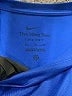 Nike 100% Polyester Blue Active T-Shirt Size XL - photo 7