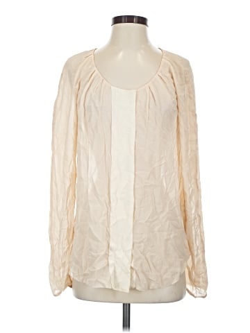 Wilfred Long Sleeve Silk Top (view 1)