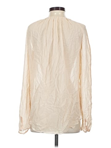 Wilfred Long Sleeve Silk Top (view 2)