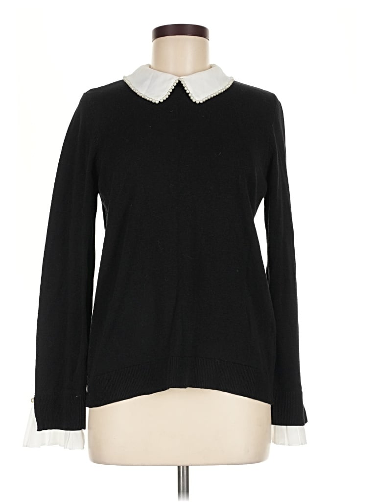 Pre-owned Cece Pullover Sweater In Black
